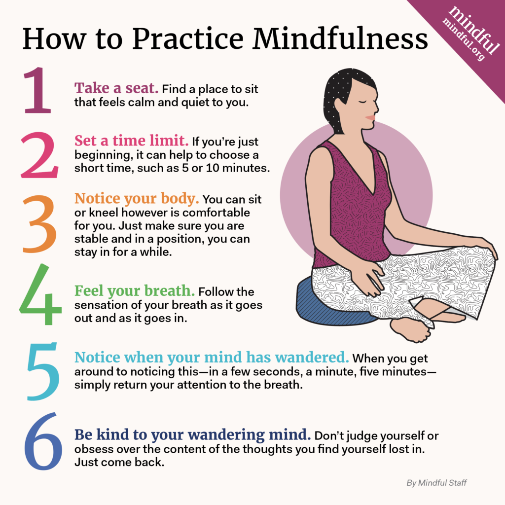 How to practice mindfulness